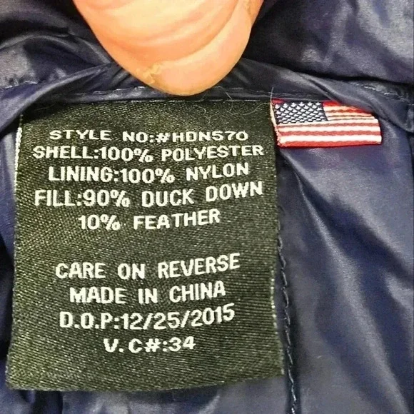 Like new Hawke&Co down puffer jacket - Picture 3 of 6